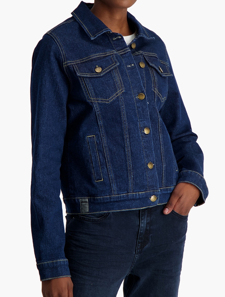 Jeep jean best sale jacket